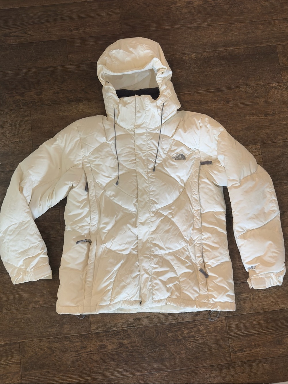 he North Face Women’s 600 Fill Down Ski Jacket Ivory Puffer Snow XL